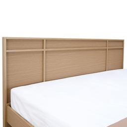 เตียงนอน พร้อมกล่องเก็บของใต้เตียง รุ่นฟุกุโอกะ ขนาด 6 ฟุต - สีโตเกียว โอ๊ค