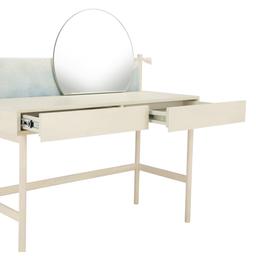 โต๊ะเครื่องแป้ง รุ่นแฮปปี้เวเคชั่น - สีขาวงาช้าง