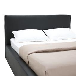 เตียงนอน PVC รุ่นคีเนส ขนาด 6 ฟุต - สีดำ