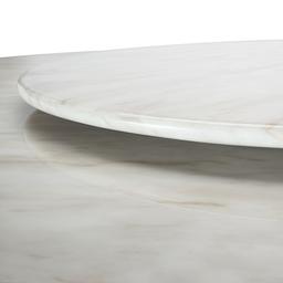 โต๊ะอาหารหินอ่อน รุ่นออริสทาโน ขนาด 160 ซม. - สีขาว