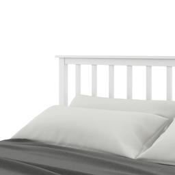 เตียงนอน รุ่นซานโตรินี ขนาด 6 ฟุต - สีขาว