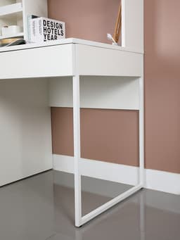 โต๊ะทำงาน รุ่นเคริฟเวอโร่ ขนาด 100 ซม. - สีขาว
