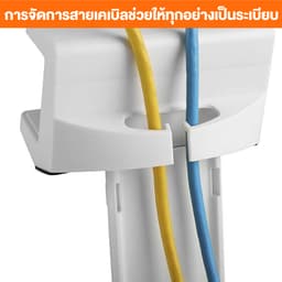 ตัวหนีบปลั๊ก เออร์โกเทรน รุ่น Power Strip Holder - สีขาว