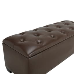 ม้านั่ง PVC รุ่นอลิน ขนาด 130 ซม. - สีน้ำตาล