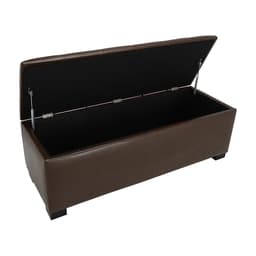 ม้านั่ง PVC รุ่นอลิน ขนาด 130 ซม. - สีน้ำตาล