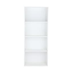 ชั้นโล่ง 4 ชั้น รุ่นมอร์ - สีขาว