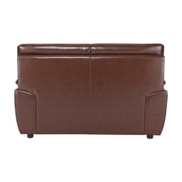 โซฟาหนัง PVC-bicast  2 ที่นั่ง รุ่นอาคีโอะ  - สีน้ำตาลเข้ม