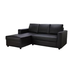 โซฟาหนัง PVC L-shape ด้านขวา รุ่นจอร์จ - สีน้ำตาลเข้ม