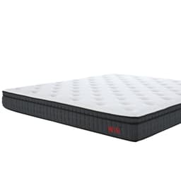ที่นอน รุ่นวิน-เอฟ ขนาด 5 ฟุต หนา 8 นิ้ว - สีขาว/เทาเข้ม