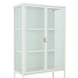 ตู้โชว์กระจก รุ่นโชว์ไทม์ ขนาด 80 ซม. - สีขาว