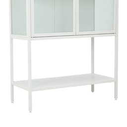 ตู้โชว์กระจก รุ่นโชว์ไทม์ ขนาด 80 ซม. - สีขาว
