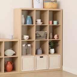 ชั้นวางของ รุ่นบล็อก เชลฟ์ ขนาด 111.1 x 39.7 x 146.1 ซม. - สีไลท์ โอ๊ค