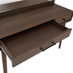 โต๊ะเครื่องเเป้ง รุ่นอิสตันบูล ขนาด 120 ซม. - สีมาร์เซโล่ วอลนัท