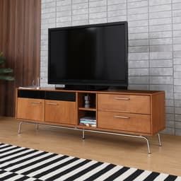ตู้วางทีวี รุ่นอาซาฮิกาวะ ขนาด 180 ซม. - สีไลท์ ทีค