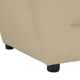 โซฟา PVC 1 ที่นั่ง รุ่นแมกซ์  - สีครีม