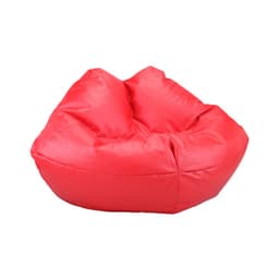 เบาะนั่งเม็ดโฟม รุ่นลิปส์ ขนาด 140 x 75 x 75 ซม. - สีแดง