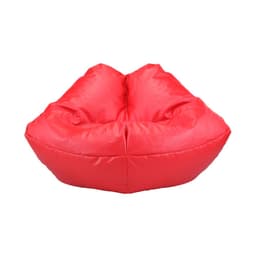เบาะนั่งเม็ดโฟม รุ่นลิปส์ ขนาด 140 x 75 x 75 ซม. - สีแดง