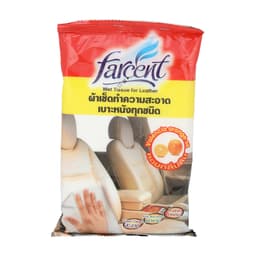 ผ้าเช็ดเบาะหนังทุกชนิด JC-0421 - สีขาว