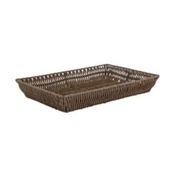 ตะกร้าอเนกประสงค์ รุ่นบาสต้า ขนาด 34 x 23 x 5.5 ซม. - สีน้ำตาล