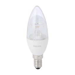 หลอดไฟ PHILIPS รุ่นแอลอีดีแคนเดิล E14 4W/WW - สีขาว