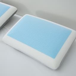 หมอนหนุนเจลเมมโมรี่ รุ่นพรีวิเลจ ขนาด 60 x 40 x 13 ซม. - สีขาว