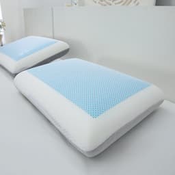 หมอนหนุนเจลเมมโมรี่ รุ่นพรีวิเลจ ขนาด 60 x 40 x 13 ซม. - สีขาว