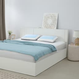 หมอนหนุนเจลเมมโมรี่ รุ่นพรีวิเลจ ขนาด 60 x 40 x 13 ซม. - สีขาว