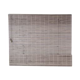 ม่านพับไม้ไผ่ รุ่น โมบุ 150 x 150 ซม. - สีเทา