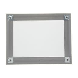 กระจกเงากรอบโมเสด รุ่น โมเสอิค ขนาด 53 x 68 ซม. - สีขาว