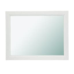 กระจกเงากรอบโมเสด รุ่น โมเสอิค ขนาด 53 x 68 ซม. - สีขาว
