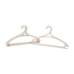 ไม้แขวนเสื้อ รุ่น เอพริล (10 ชิ้น/ชุด) - สีครีม