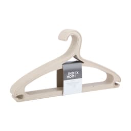 ไม้แขวนเสื้อ รุ่น เอพริล (10 ชิ้น/ชุด) - สีครีม