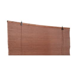 ม่านม้วนไม้ไผ่ รุ่นลาเพอร์ ขนาด 130 x 150 ซม. - สีน้ำตาล