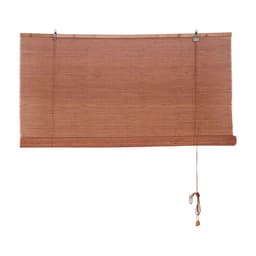 ม่านม้วนไม้ไผ่ รุ่นลาเพอร์ ขนาด 130 x 150 ซม. - สีน้ำตาล
