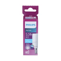 หลอดไฟ LED ฟิลิปส์ 5.5 วัตต์ E14 CDL - สีขาว