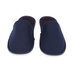รองเท้าสลิปเปอร์ รุ่นคลิน ขนาด 29 ซม. (ฟรีไซส์) - สีฟ้าเข้ม/แดง