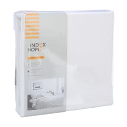ปลอกผ้านวม รุ่นวาเลอรี่ ขนาด 3.5 ฟุต 70 x 90 นิ้ว - สีขาว
