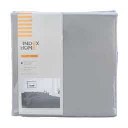 ปลอกผ้านวม รุ่นวาเลอรี่ ขนาด 6 ฟุต 100 x 90 นิ้ว - สีเทา