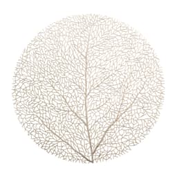 แผ่นรองจาน รุ่นแอชลีย์ ขนาด 38 x 38 ซม. - สีทอง