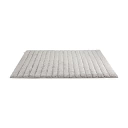 พรมปูพื้น รุ่นลอนนี่ ไซส์ M ขนาด 120 x 180 ซม. - สีเทา
