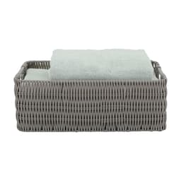 ตะกร้าอเนกประสงค์ รุ่นบีน่า ขนาด 34.5 x 22 x 12 ซม. - สีเทา