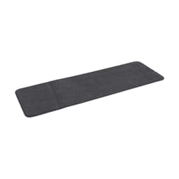 พรมเช็ดเท้าเมมโมรี รุ่นโอกิลวี่ ขนาด 40 x 120 ซม. - สีเทาเข้ม