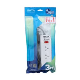 ปลั๊กไฟ 3 ช่อง รุ่น DATA 1แถม1 WL361 1SW - สีขาว