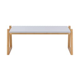 โต๊ะกลาง รุ่นลูคัส ขนาด 87 x 45 x 32 ซม. - สีฟ้าอ่อน/ธรรมชาติ
