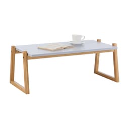 โต๊ะกลาง รุ่นลูคัส ขนาด 87 x 45 x 32 ซม. - สีฟ้าอ่อน/ธรรมชาติ