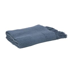 ผ้าห่มถัก รุ่นเอิร์ล ขนาด 127 x 152 ซม. - สีน้ำเงิน