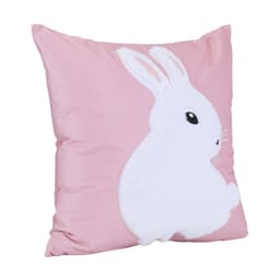หมอนอิง รุ่นแรบบี้-บี ขนาด 45 x 45 ซม. - สีชมพู
