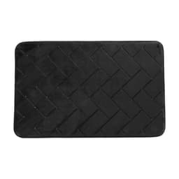 พรมเช็ดเท้าเมมโมรี รุ่นอีรินาร์ ขนาด 45 x 70 ซม. - สีดำ