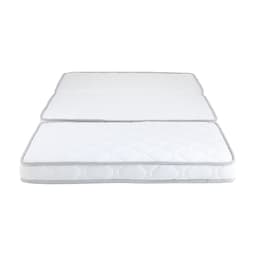 ที่นอน 3 พับ รุ่นเฟรด ขนาด 105 x 198 x 10 ซม. - สีขาว