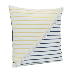หมอนอิง รุ่นสเปกตรัม-ฮาล์ฟ ขนาด 45 x 45 ซม. - สีน้ำเงิน/เหลือง